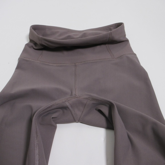 Lululemon Zoned In Tight *27" Lunar Rock Size 4 Breathable Tight Senseknit - Picture 6 of 12